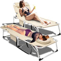 4-in-1 Folding Heavy Duty Chaise with 500LB Load Capacity B6881