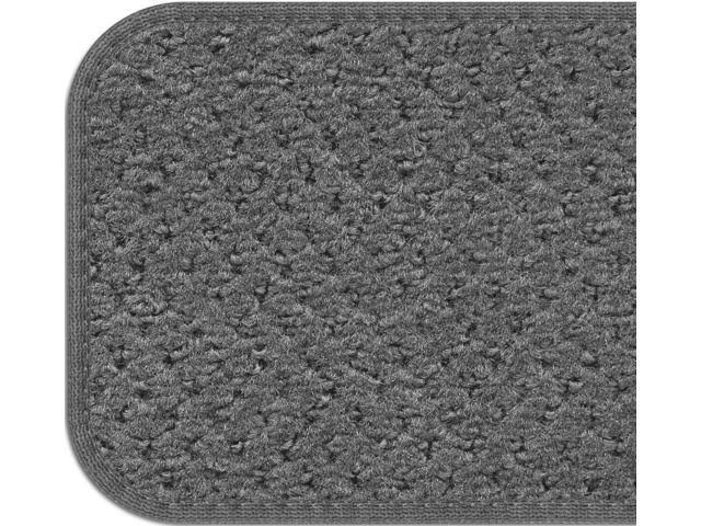 Set of 12 Gray Carpet Stair Treads K5576
