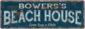 Blue Rustic Cabin Home Decor 8x24 Metal M190059