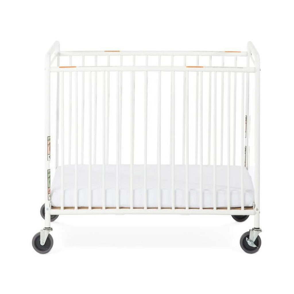 Clearview Metal Evacuation Crib, 3" Oversized Casters, Adjustable Mattress Board L5003