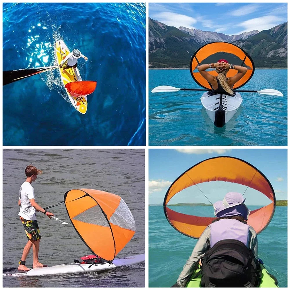 Kayak Boat Wind Sail Accessory Q998596