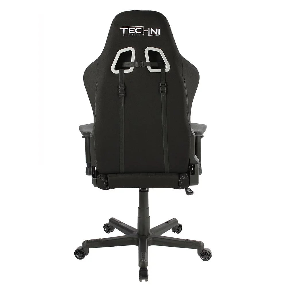 Black Ergonomic High Back Fabric Gaming Chair C2721