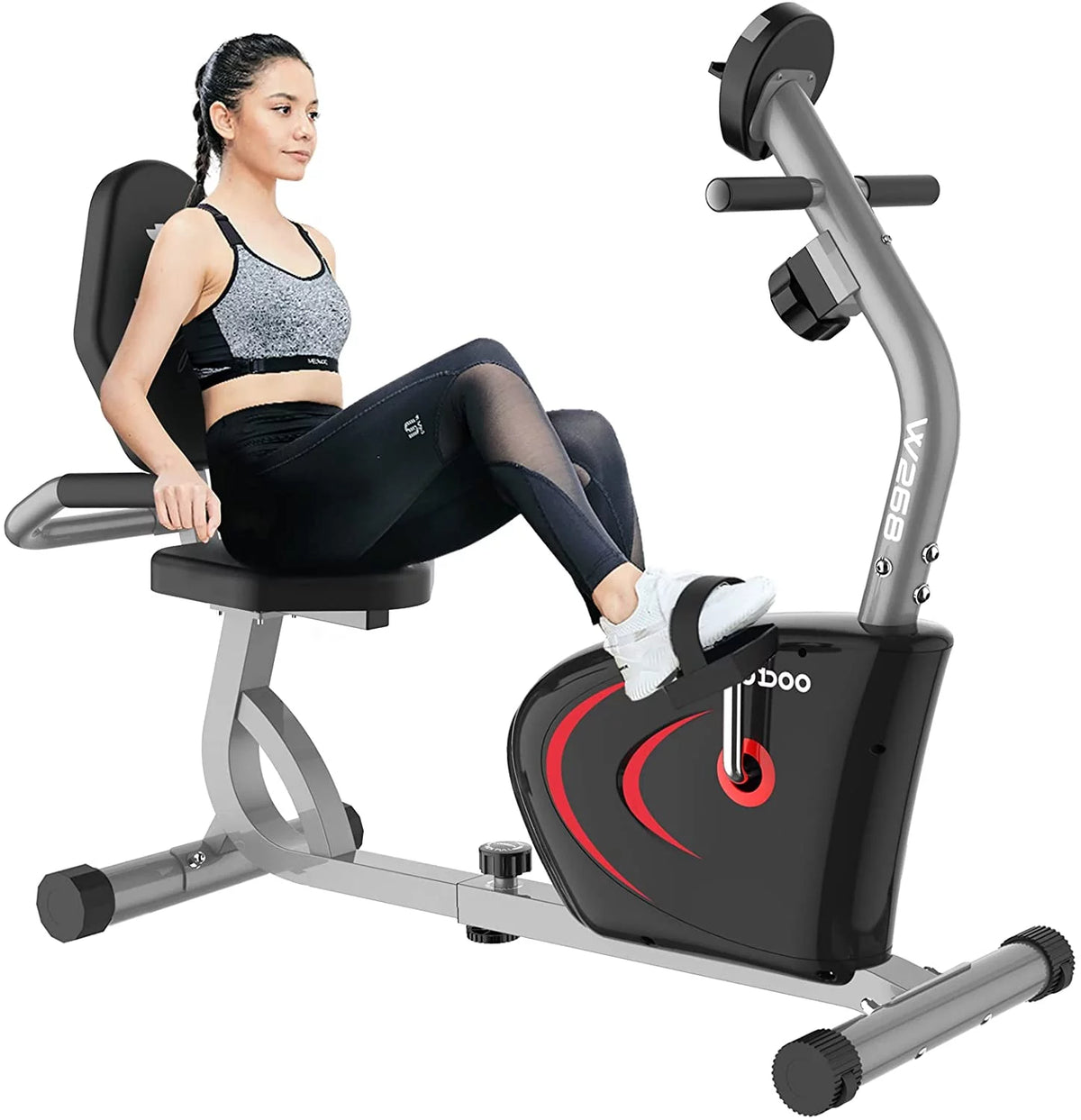 Recumbent Exercise Bike Magnetic Resistance P35921