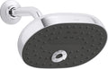 Vibrant Brushed Moderne Brass Showerheads W85607