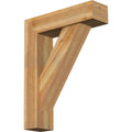 Western Red Cedar Traditional Block Bracket with Offset Brace N58393