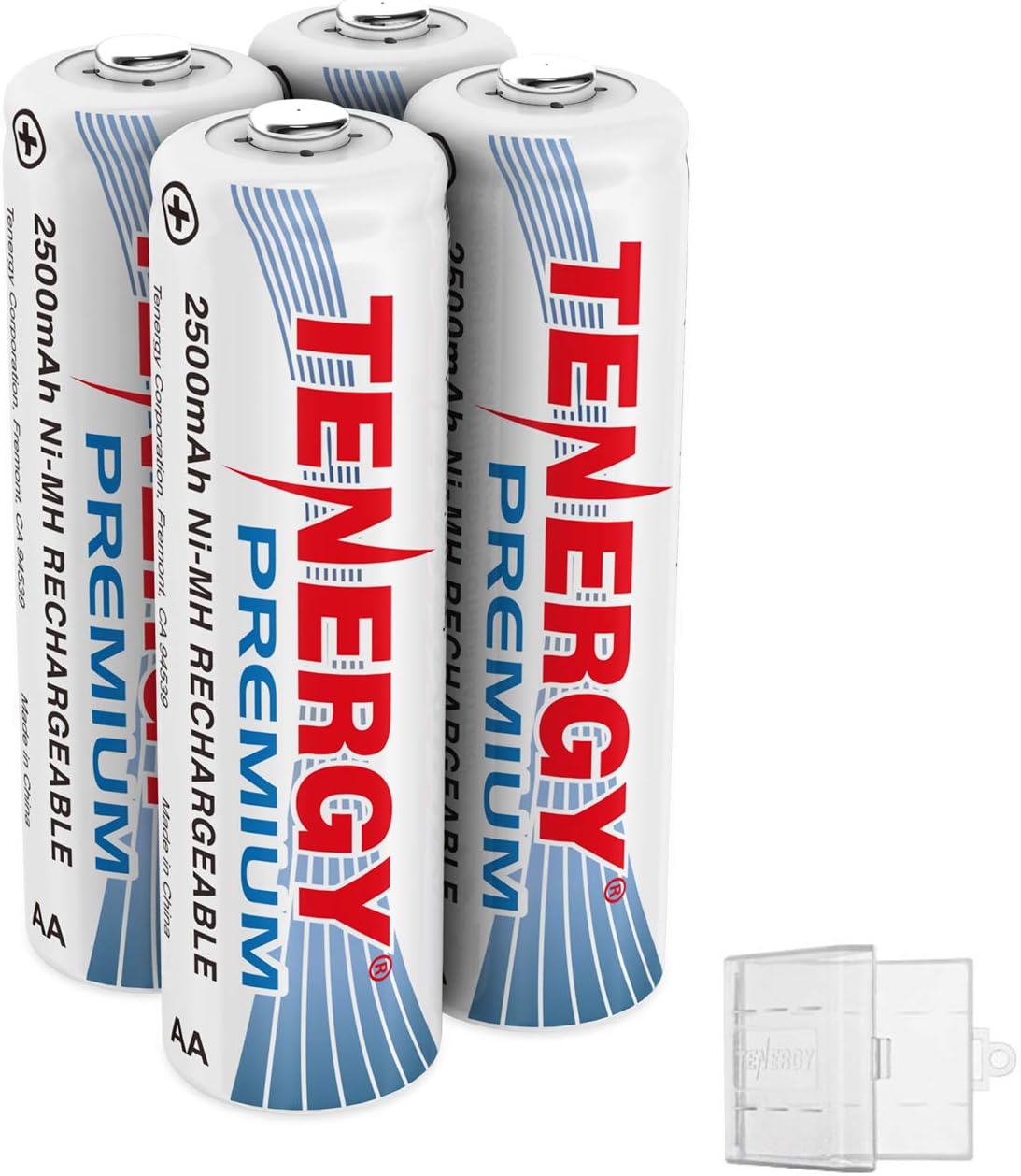60 Pack 2500mAh NiMH Rechargeable AA Batteries Z447093
