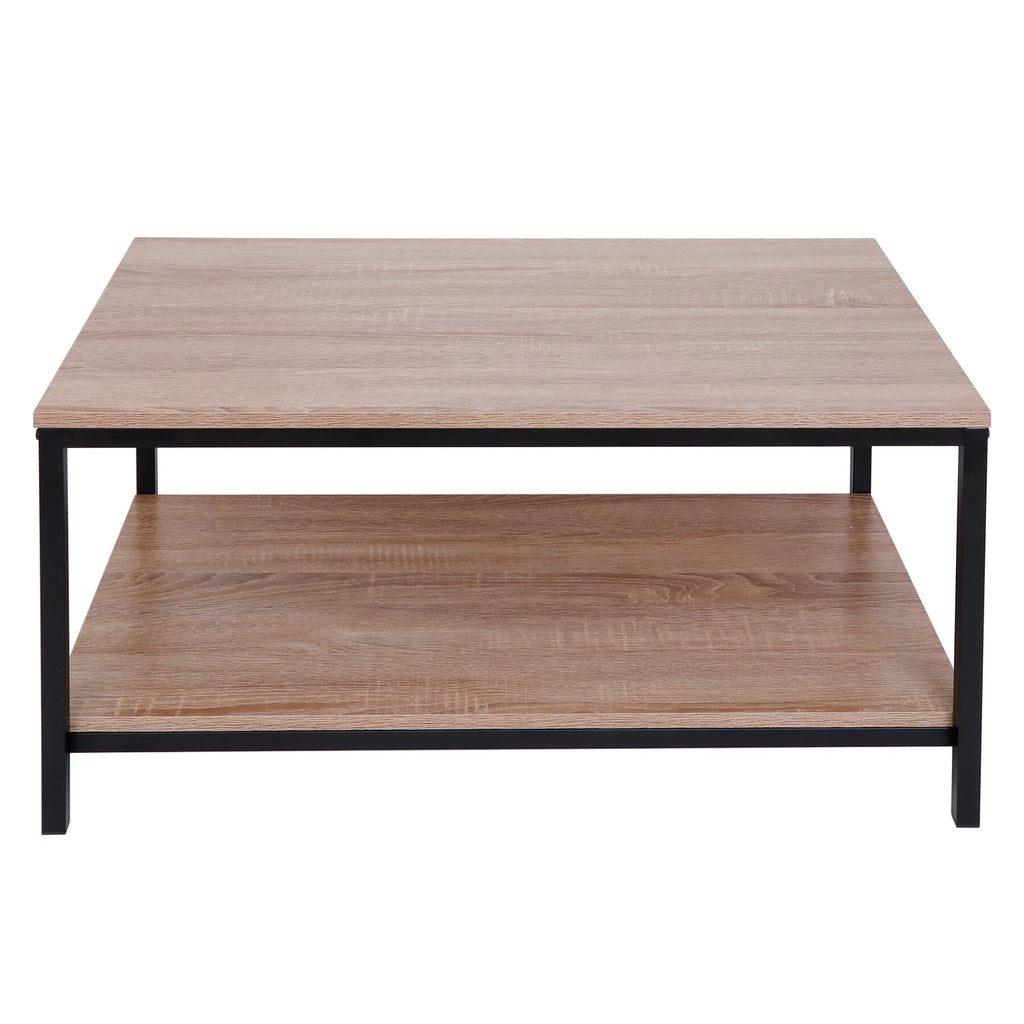 Rectangular 2-Tier Storage Coffee Table V54063