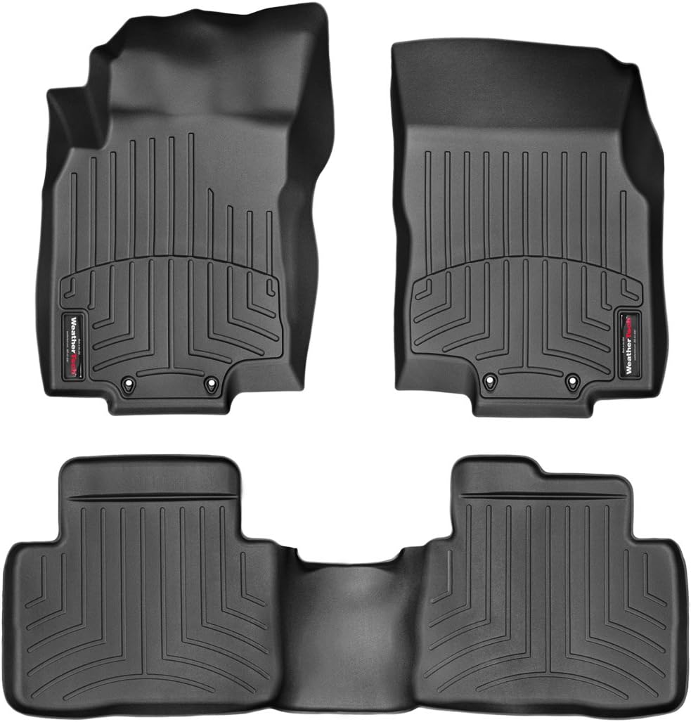 Custom Fit FloorLiner for Nissan Rogue, 1st & 2nd Row (Black) L793
