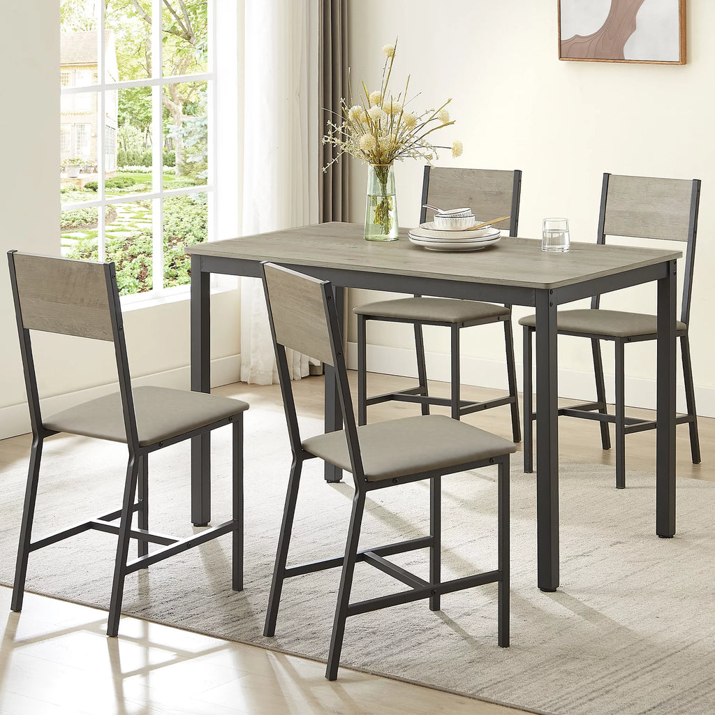 5-Piece Dining Room Table Set with 4 Chairs B175645