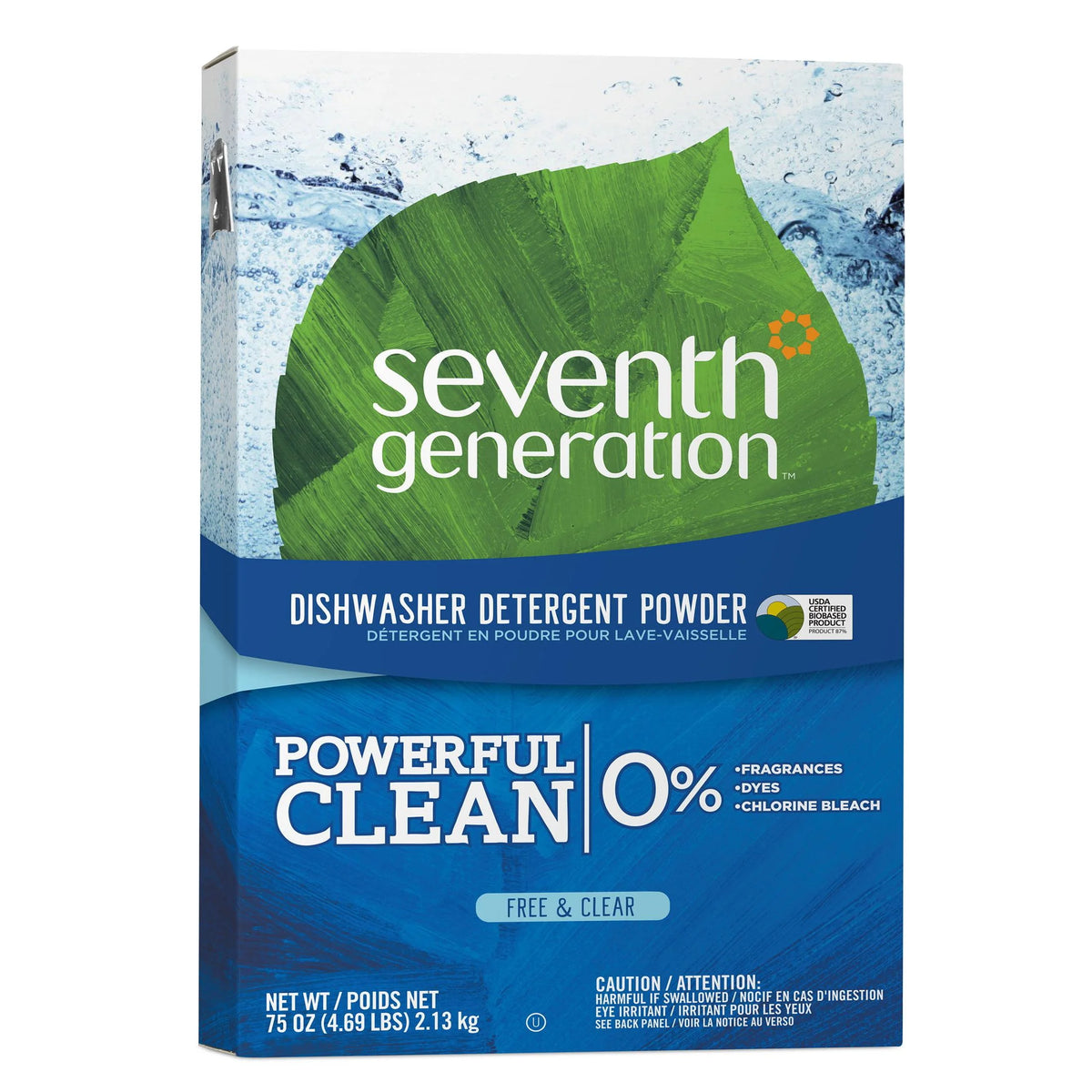 Free and Clear Dishwasher Detergent, 75 oz D22262