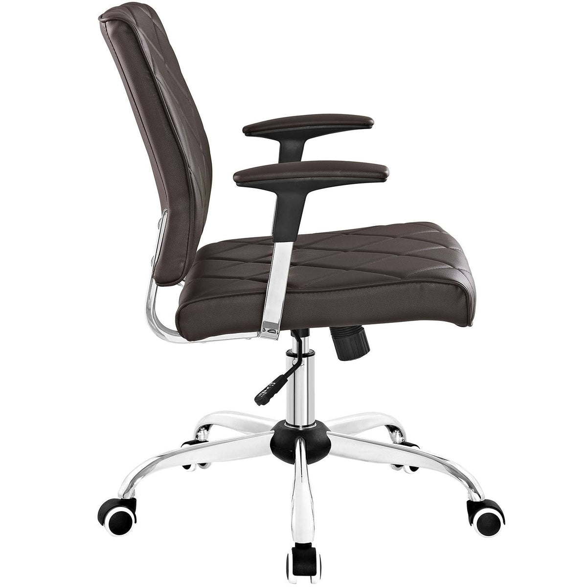 Brown Vinyl Office Chair F269564