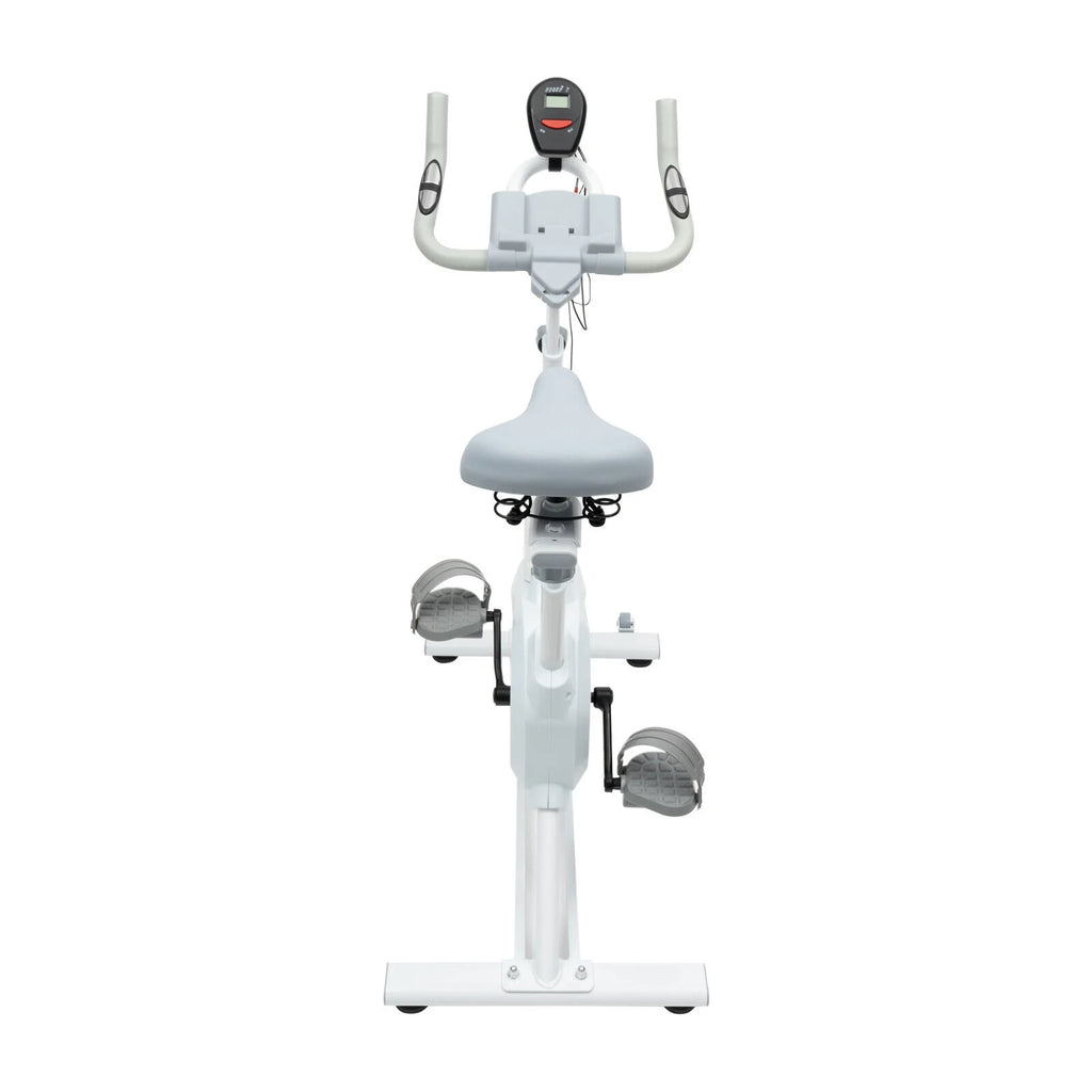 Indoor Cycling Exercise Bike White U822727