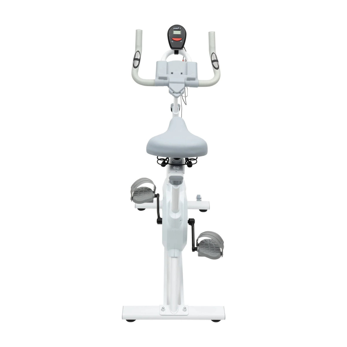 Indoor Cycling Exercise Bike White U822727
