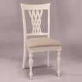 White Dining Chair Set of 2 D949