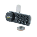Horizontal Electronic Cabinet Lock - Black V556785