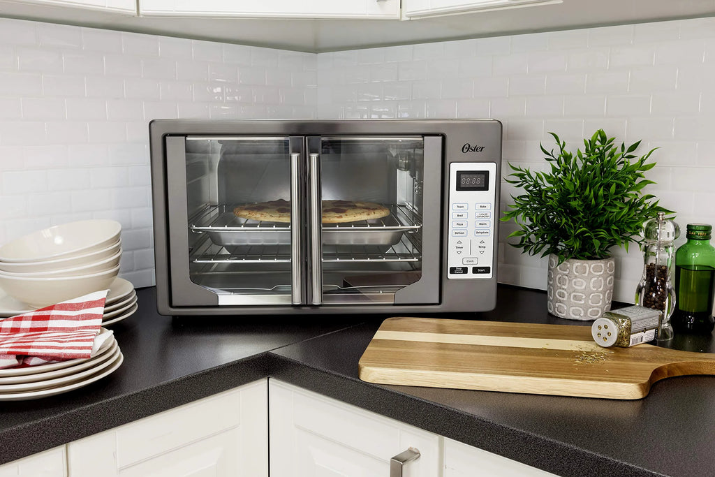 Black Stainless Steel French Door Oven D599