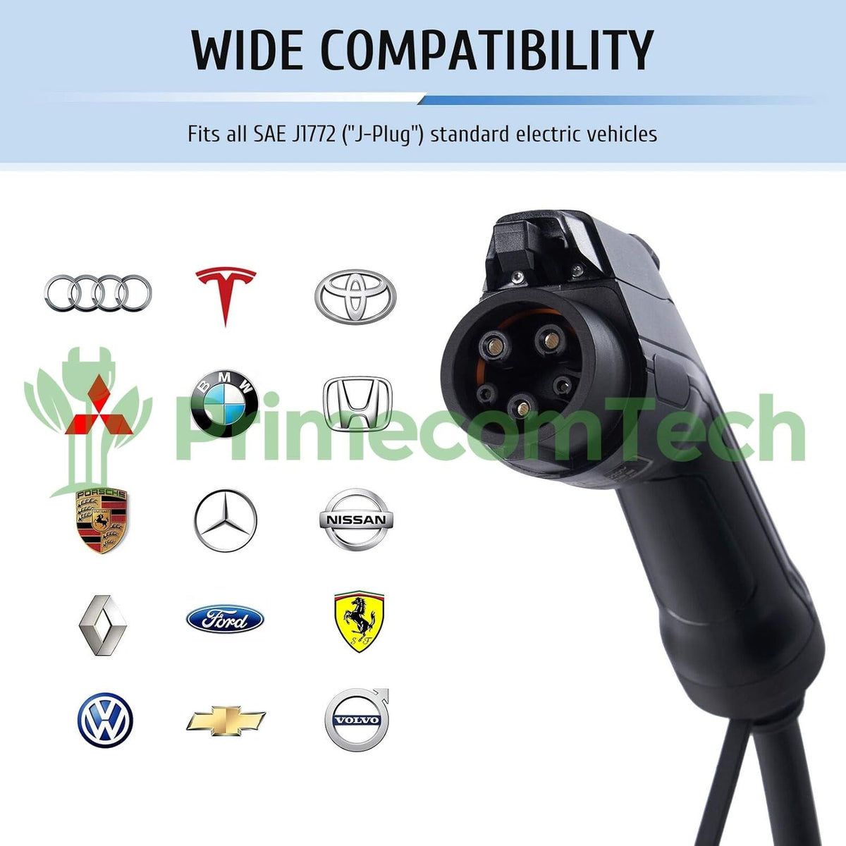 Level 2 Electric Vehicle Charger with 40Ft Cable K117
