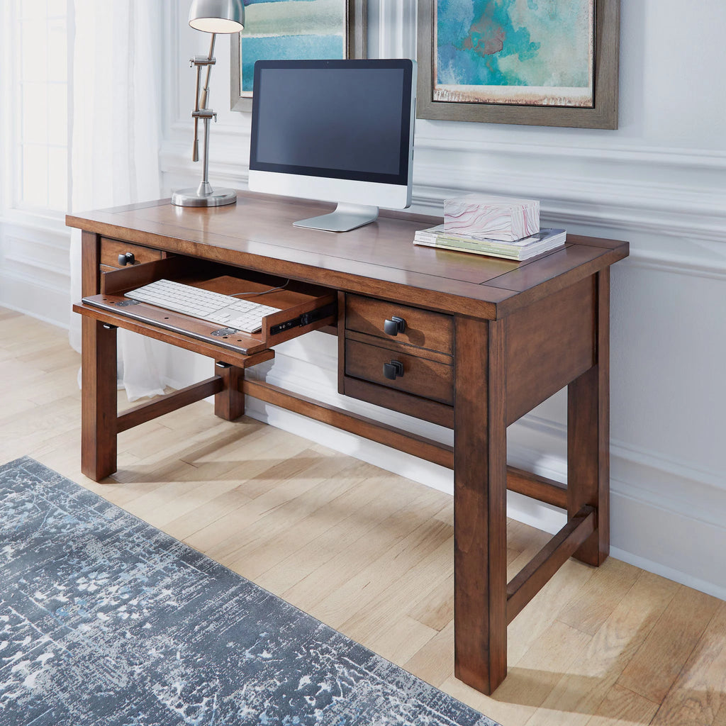 Brown Wood Writing Desk F475