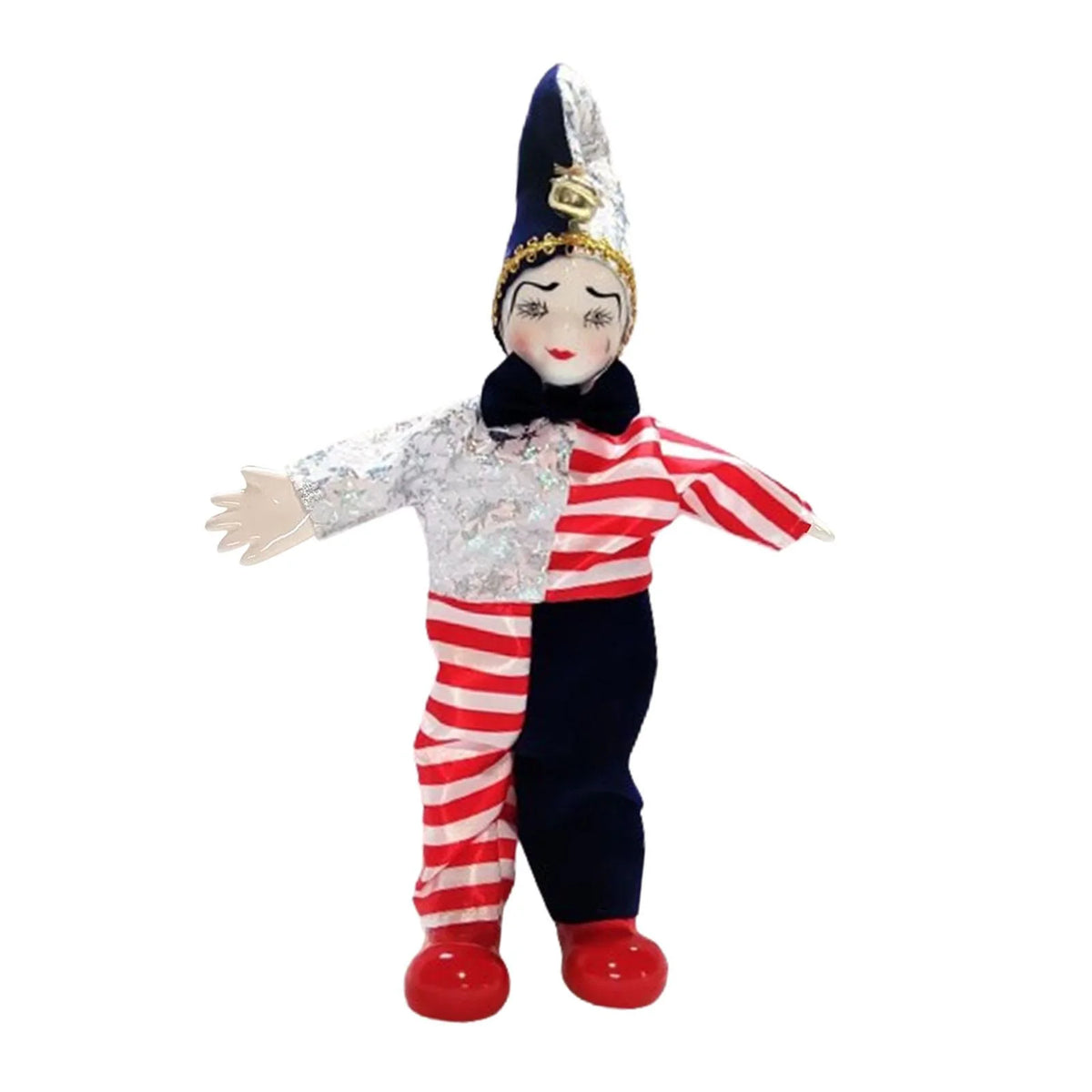 Clown Doll Movable Joint Jester Doll G773667