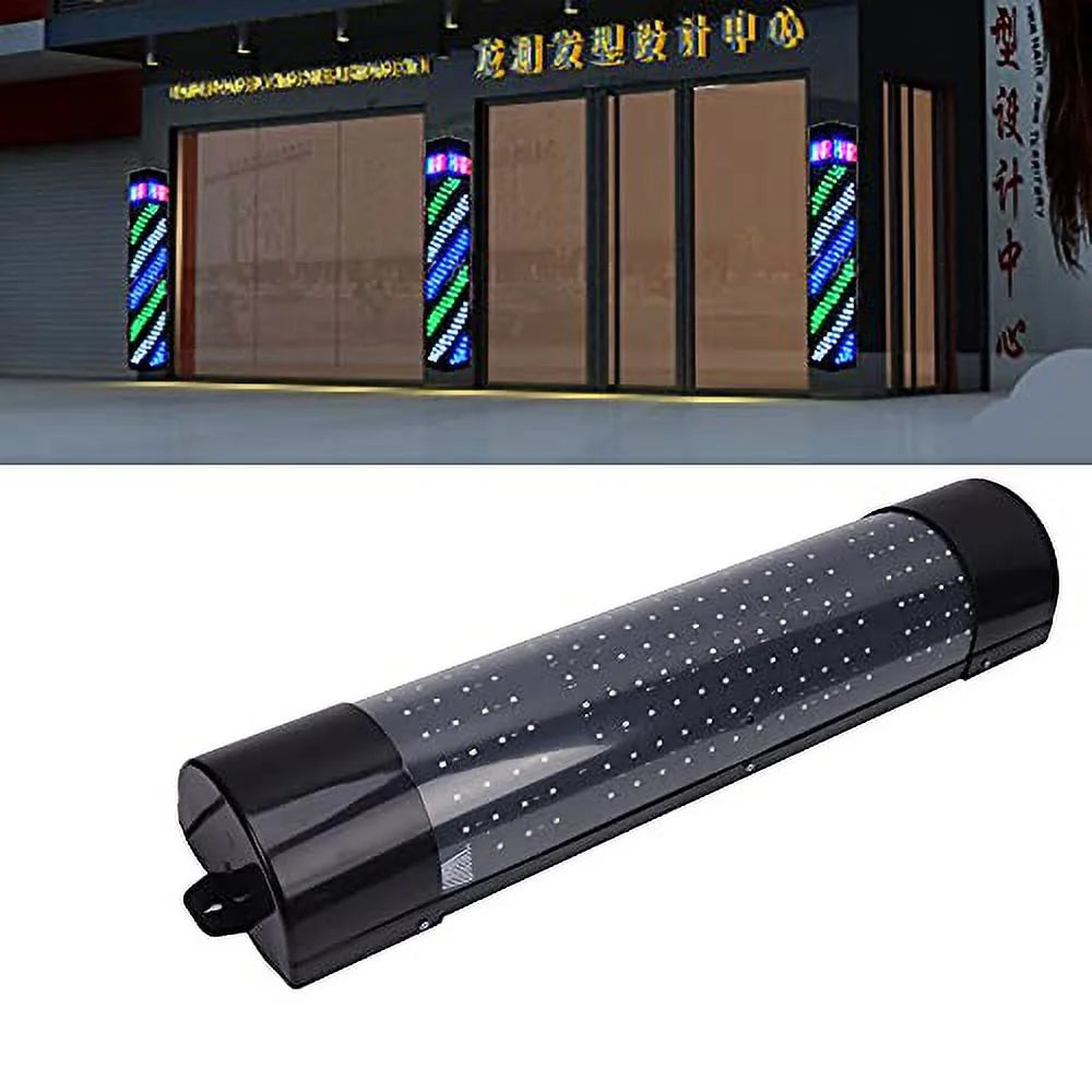 Barber Pole LED Light Red Blue White Stripes Q5612