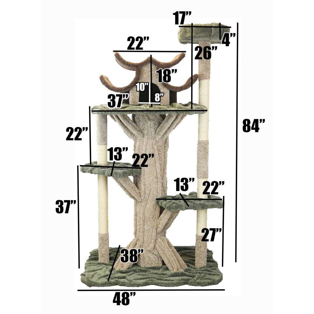 84 in. Cat Playground N977236