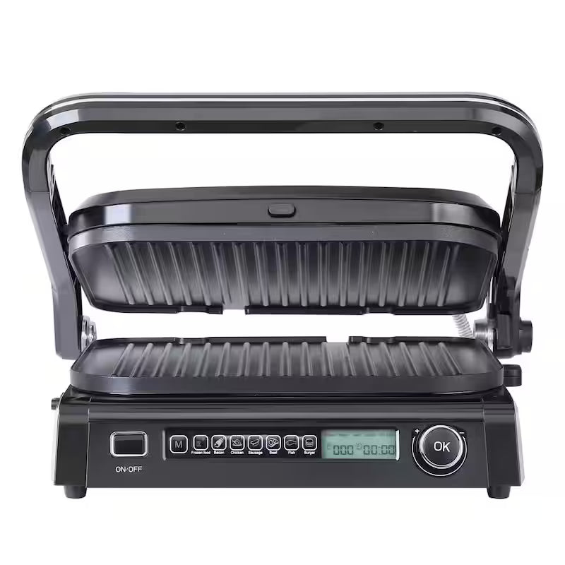 Commercial Electric Griddle 1800-Watt Stainless Steel Grill E394