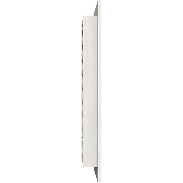 Primed Vertical Gable Vent F374594