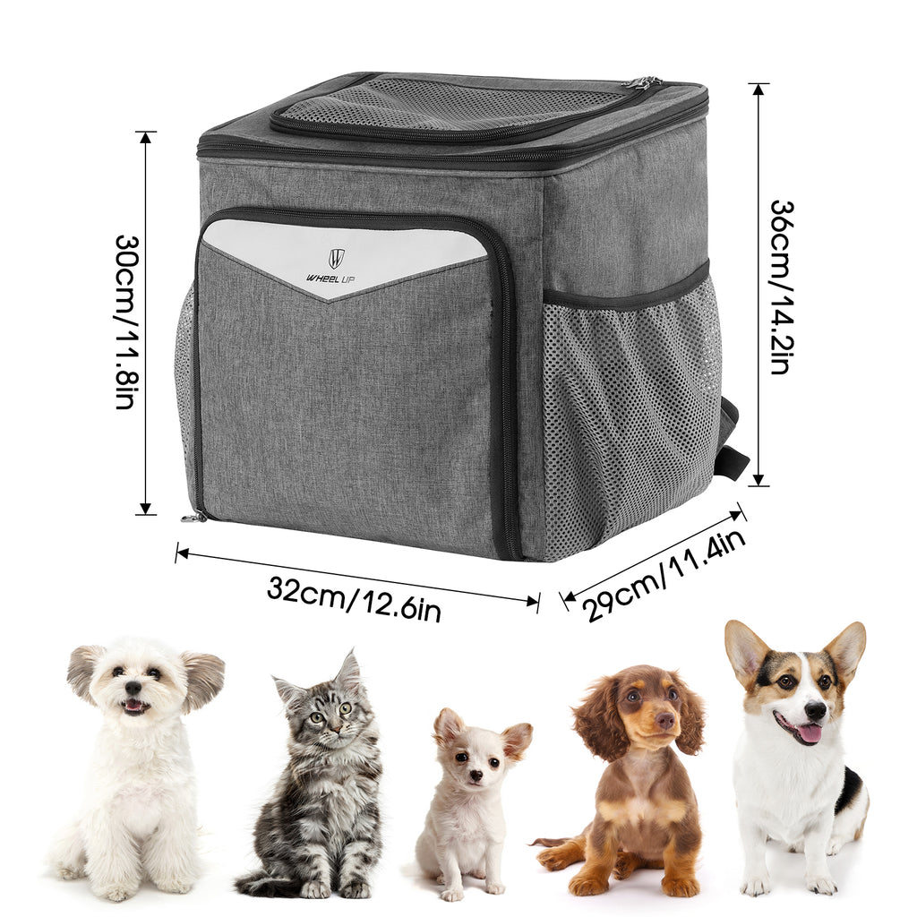 Expandable Carrier Backpack for Small Dogs and Cats B795