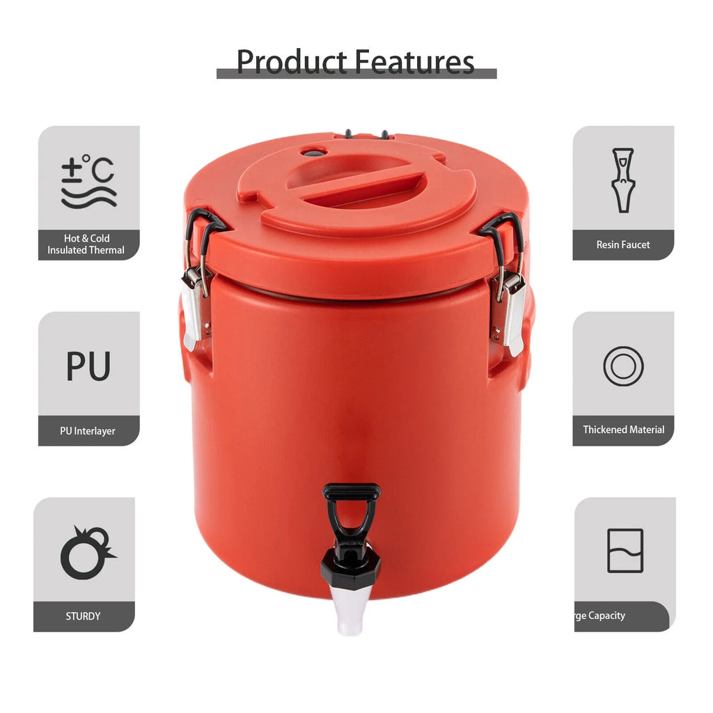2.64 Gal Insulated Thermal Coffee Beverage Dispenser L435247