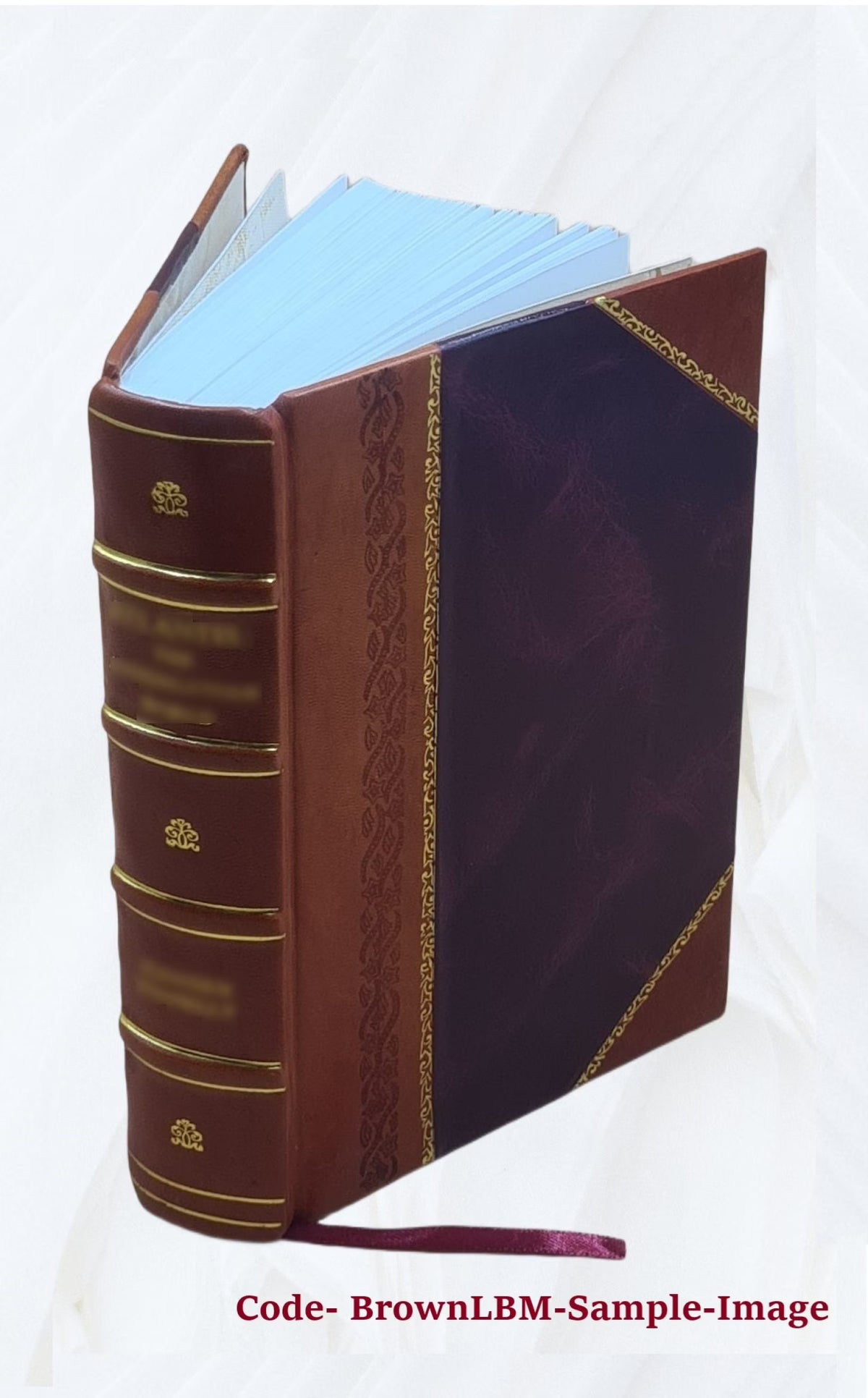 Leather Bound Book A1303