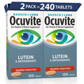Eye Vitamin and Mineral Supplement with Lutein, 120 Count Pack of 2 R660113
