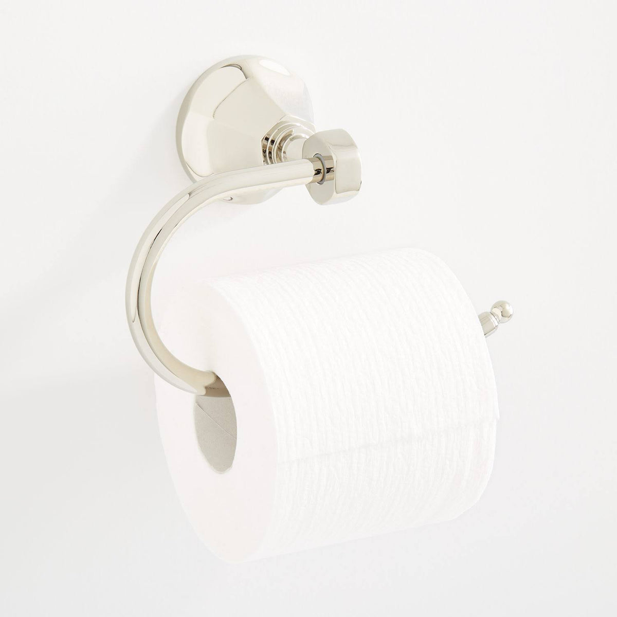 Polished Nickel Toilet Paper Holder R7176
