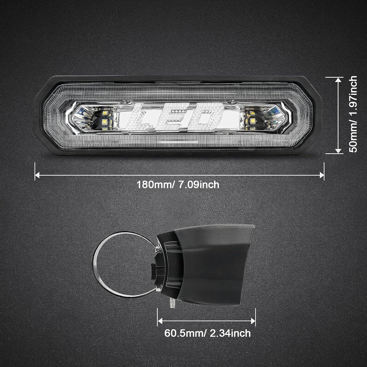 UTV Chase Bar with 5 Modes, Pack of 2 W8442