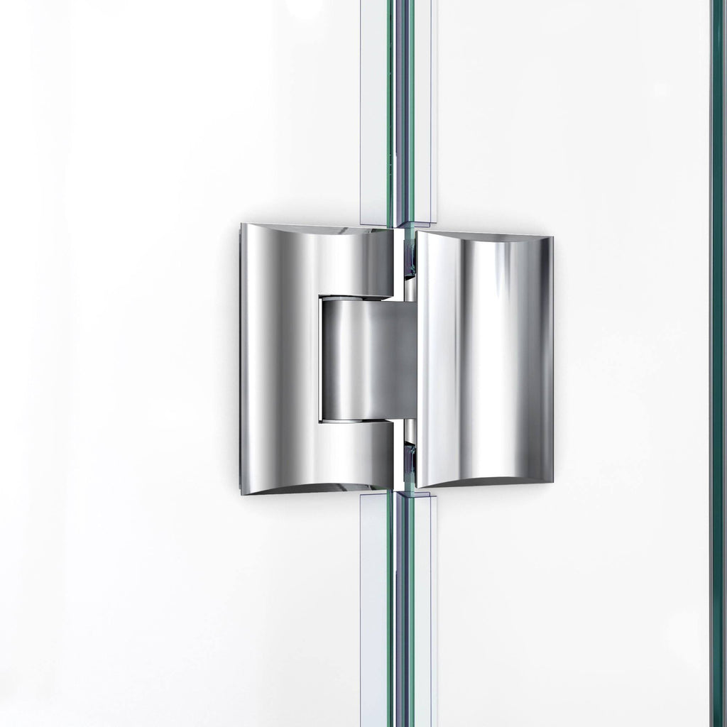 72 x 29 in. Chrome Hinged Shower Door U22072