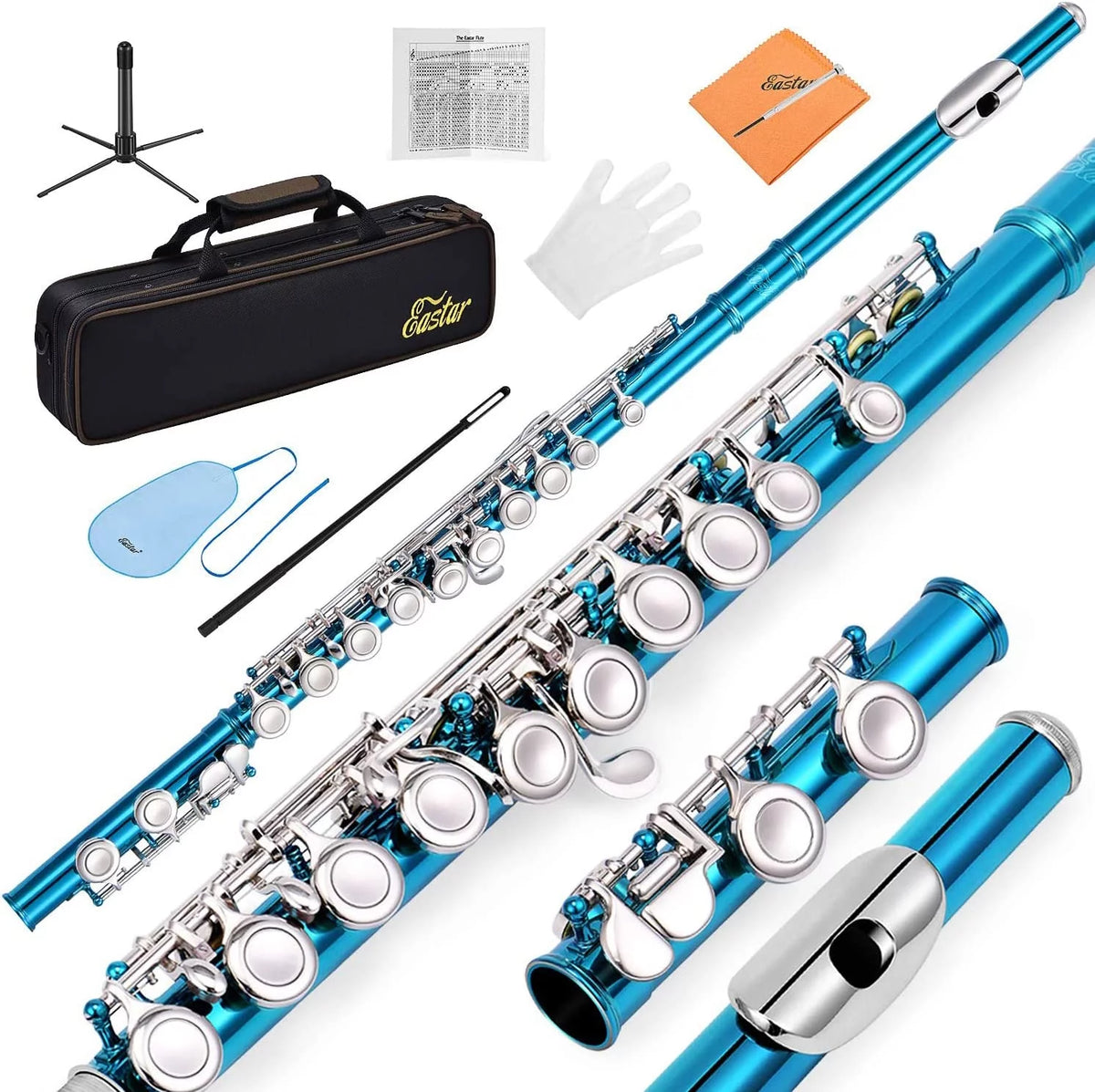 16 Key Closed Hole C Flute with Case and Stand W53083