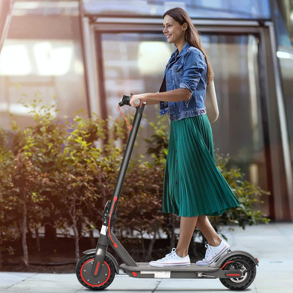 Electric Scooter, 350W Motor, 18 Miles Range, 8.5" Solid Tires C4905