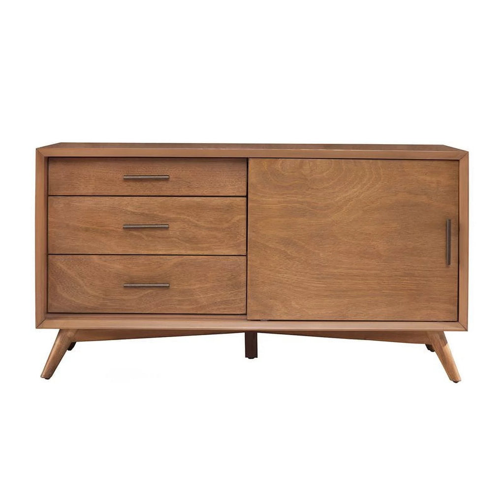 3 Piece Small TV Console King Bed & Nightstand C840