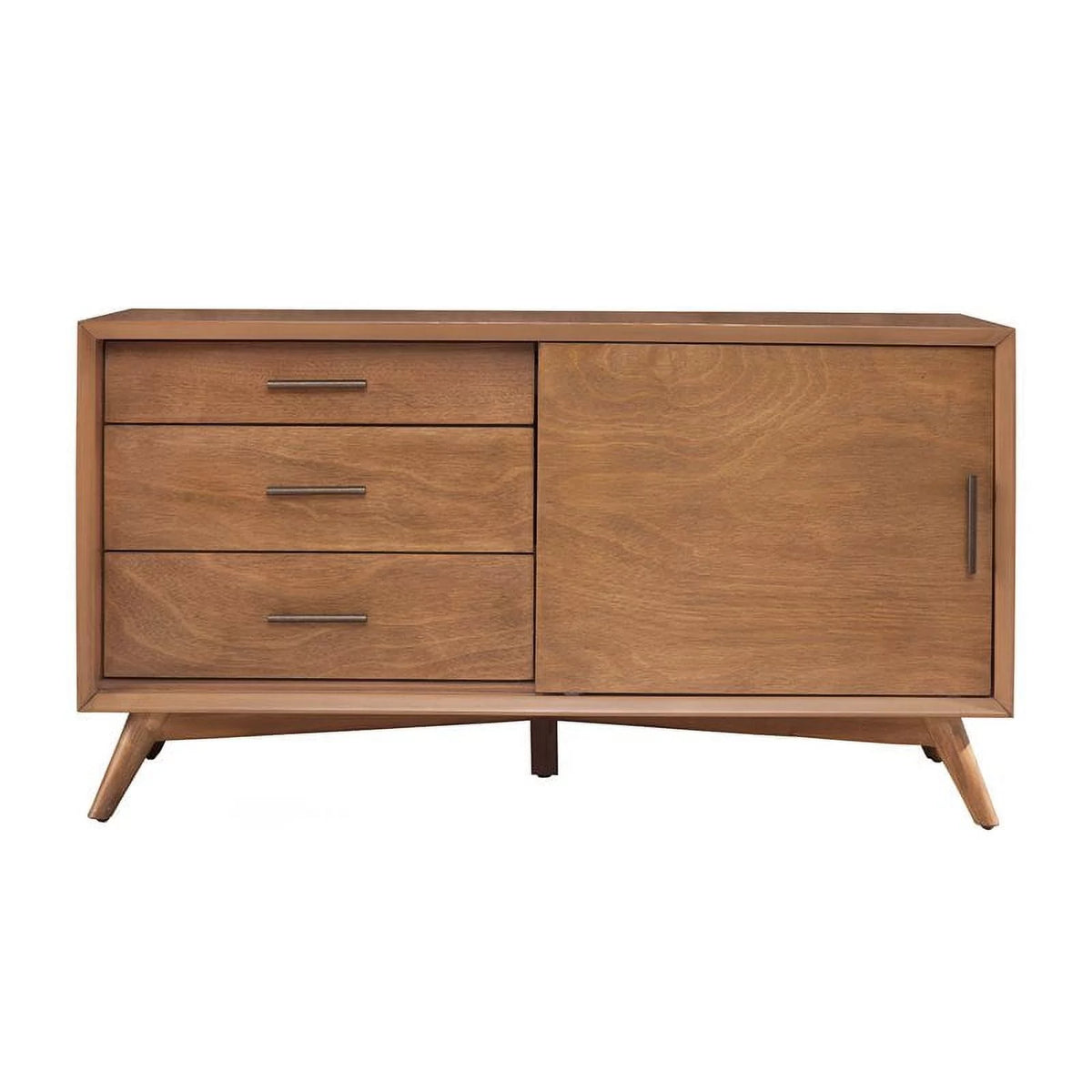 3 Piece Small TV Console King Bed & Nightstand C840