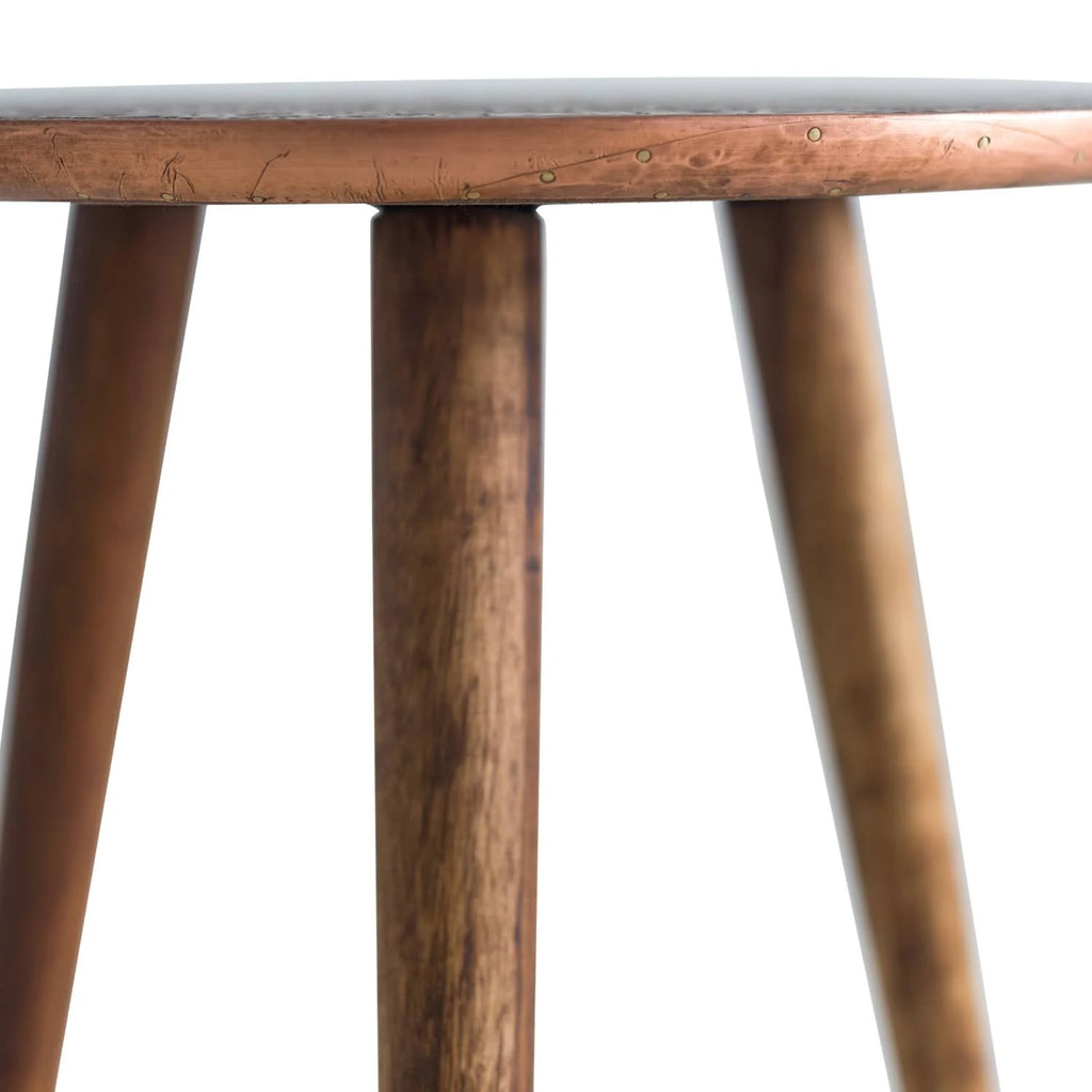 Copper End Table B4536