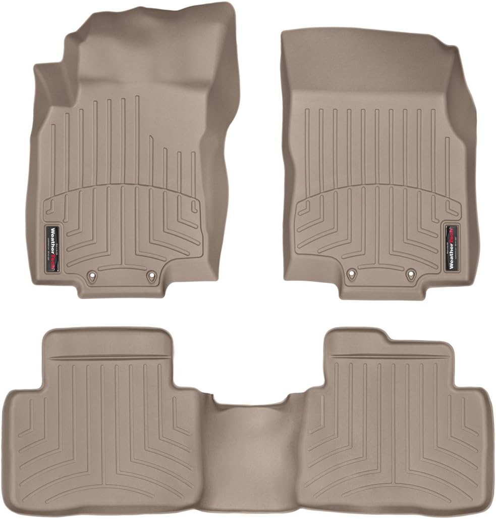 Custom Fit FloorLiner for Nissan Rogue, 1st & 2nd Row (Black) L793